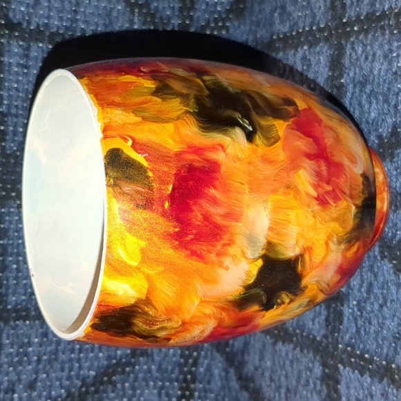 Patriot Lighting 2 - 1/4 inch Fitter Fire Pit Glass Lamp Shade - Picture 2 of 10